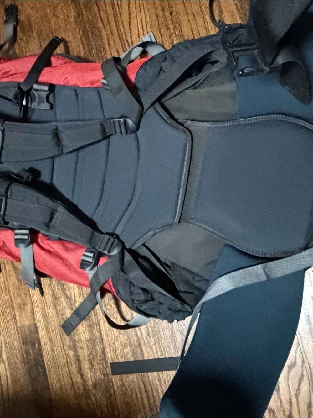 Arc'teryx Black and Red Men's large hiking Backpack